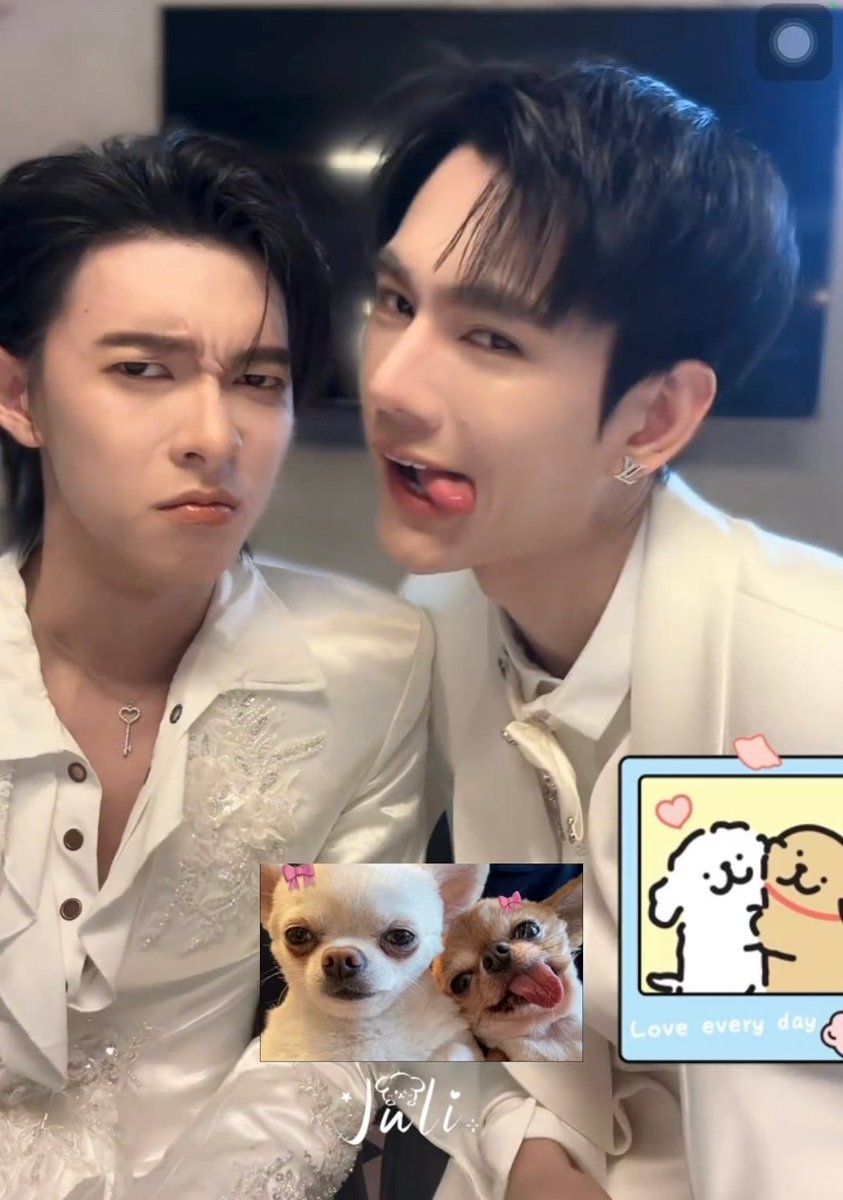 layxingyan's tweet photo. 🐶❤️🐱可可爱爱ᥫ᭡～
cr.📷
#ppoohkt @ppoohkt 
#pavelphoom @pavelphoom 
#poohpavel https://t.co/UhavS5hS05
