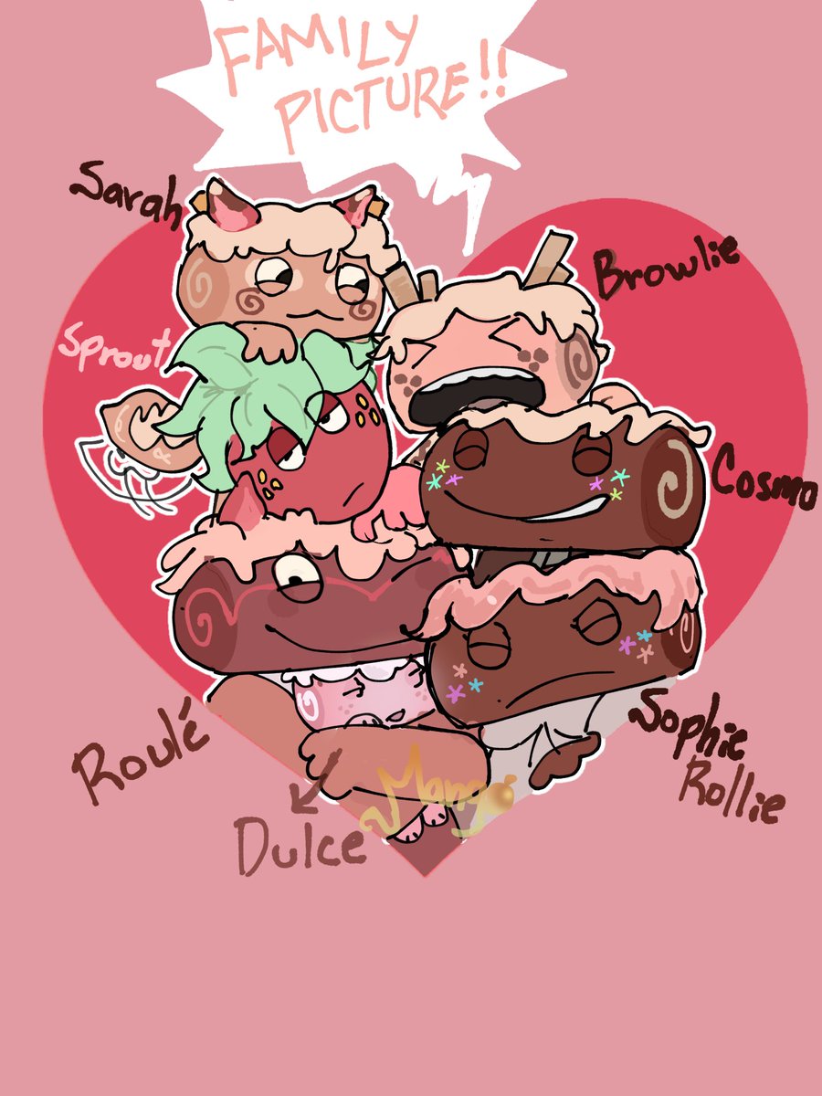 ASRU01's tweet photo. Cosmo and sprout if they had kids 😃

#dandysworld #fruitcake https://t.co/tc2dzyUiKw