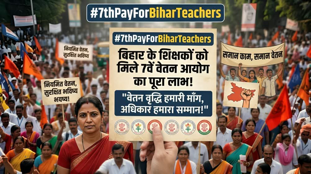 kumar_chin64410's tweet photo. 7th pay लागु करो लागु करो 
#7thPayForBiharTeachers https://t.co/3UV6CwaYRq