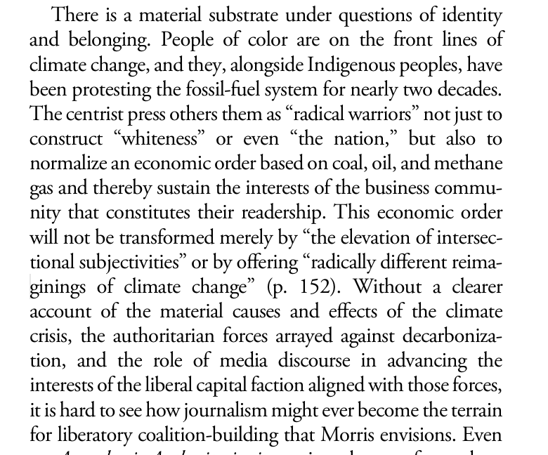 DoctorVive's tweet photo. Perspectives on Politics, the journal of the American Political Science Assoc, staged a "Critical Dialogue" between Hanna Morris' Apocalyptic Authoritarianism and my recent book, The Language of Climate Politics.   

The dialogue was, shall we say, spirited.

Link in next tweet. https://t.co/61Sg0gNnhc