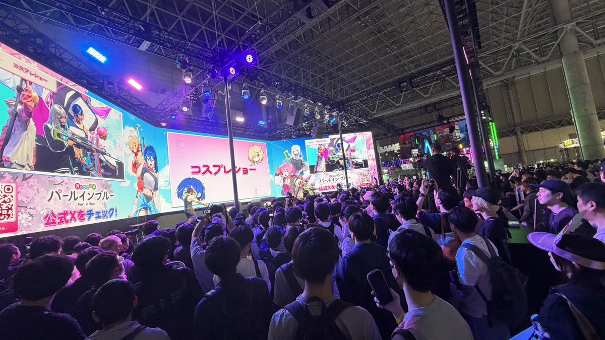 kokoro777pp's tweet photo. #TGS2026
一般公開日初日！！
#パールインブルー 
ステージありがとうございました📸✨

イチハちゃんのコスプレで
出演させて頂きました！💘

たくさんの方にご来場頂き
とっても楽しい時間になりました
作品の魅力をお伝えできてたら幸いです💫

明日は最終日！
会場でお待ちしていますっ

#PPE_TGS https://t.co/FzMdkhqOl0