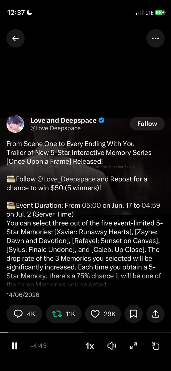 xflt18's tweet photo. @lnd_starlight They always say 5star interactive series, but not “brand new version”? I’m trying not to get too hopeful but… #whatdatmean https://t.co/UajhFKqNOl