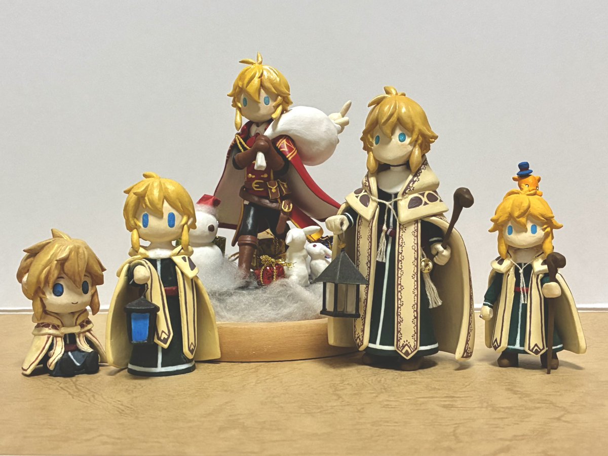mizukuoctora's tweet photo. 今まで作ったミロを一堂に会してみました。通算5ミロ！ https://t.co/TH6Fh6YguN
