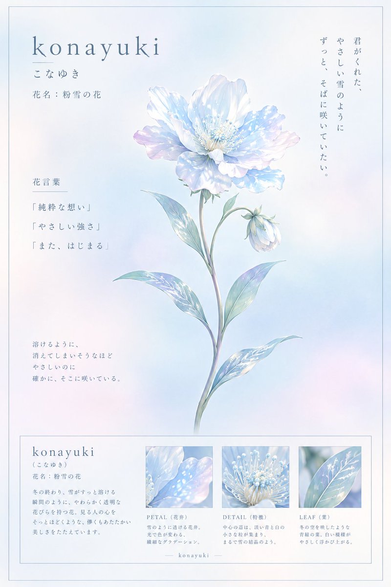 snowlipy's tweet photo. プロンプトお借りしました。
可愛い花咲いた⚘ .∘ https://t.co/vNIrzMpxcl
