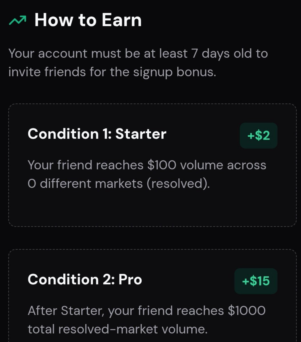 Zyntra9's tweet photo. 🚨YENO MARKET $2 REWARD GUIDE

Here’s the process👇

1️⃣ Register using this link:
🔗 https://t.co/DLb96WkhZt

2️⃣ Deposit $15–20

3️⃣ Trade BTC, SOL or any available token and complete $100 total trading volume

4️⃣ Once the campaign conditions are completed, you can receive the $2 reward🔥

🎯Strategy: In the final 5–10 seconds of the timer, check the current market direction and place your trade accordingly.

⚠️No trading strategy guarantees a win. Trade only after understanding the risks and checking Yeno Market's current reward and withdrawal terms.