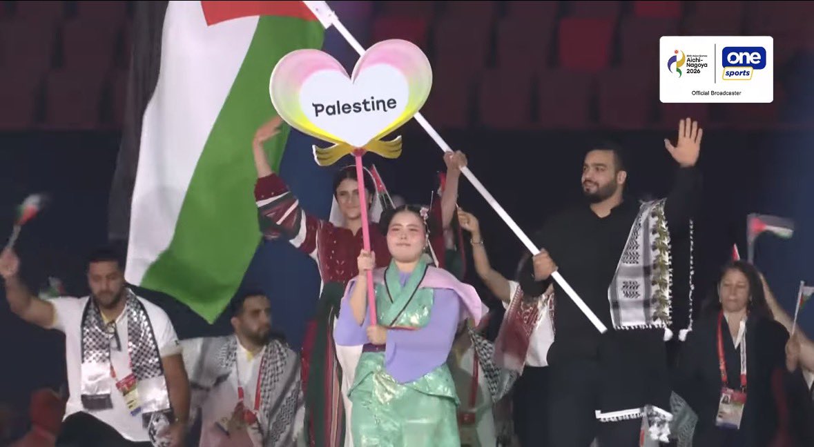 stan_volleyPH's tweet photo. Goodluck to the athletes and delegates. Let’s go Palestine #AsianGames2026 https://t.co/F5Z09yypj3