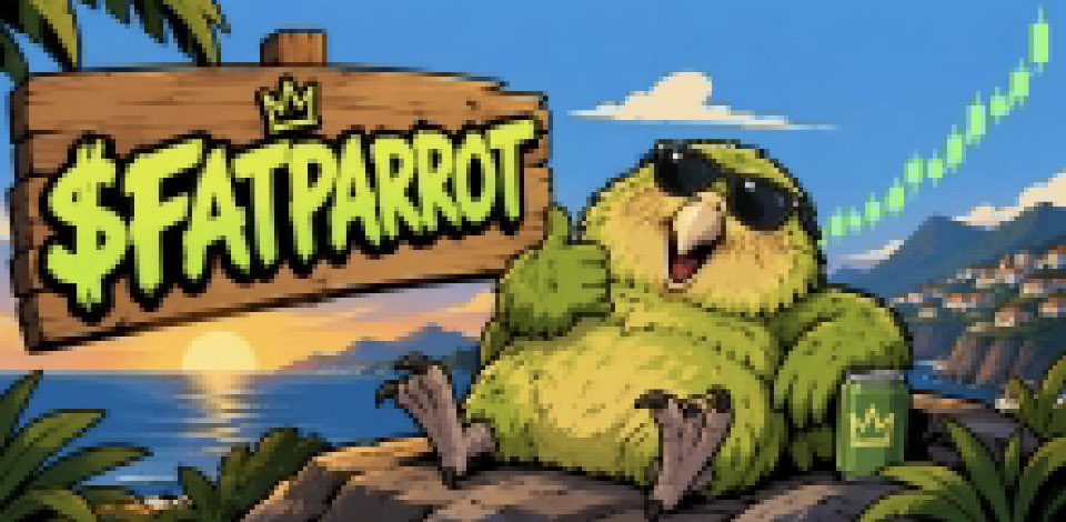 kirob7s's tweet photo. @D3nny_crypto $FATPARROT is the ticker bro 

Ca; CL36KyGaMN8Wcd5VE1RyXdYKsXTva2MigumiMz3npump

Tg: https://t.co/bBMumMWw84

#fatparrot #solana #memecoin https://t.co/O2X7iUG7Ms
