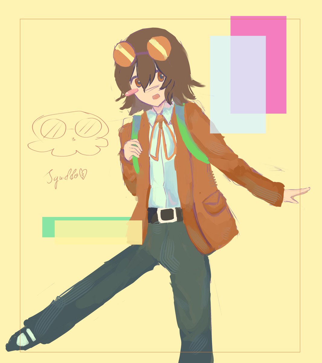 chry0_u's tweet photo. squiddo fanart. It still feels kinda incomplete so uuh,, expect me to update it at some point #squiddo #mcytfanart https://t.co/MiGX8CiEtQ