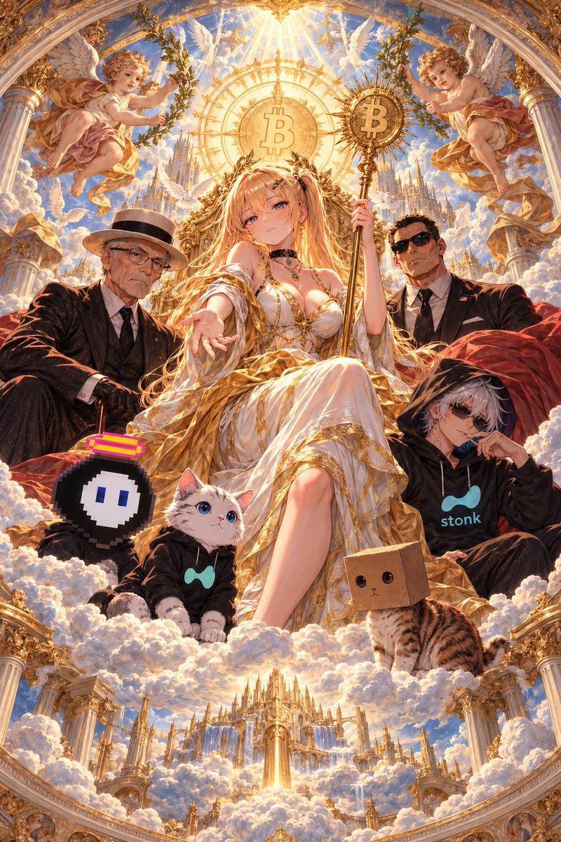 homentheomen's tweet photo. Divinely protected solana:CEzvF3uFKNKPgCJ9xkgUGk758jjstiUhbkFxaXLFpVF4 

Anime and Bitcoin.

I am determined to find good onchain guardians for our waifu.

@LaunchOnSF @Raydium @pointfarmcap @AgentChud @notanicecat69 @RiskOnPod @TheDazzleNovak https://t.co/lzCp5wX51a
