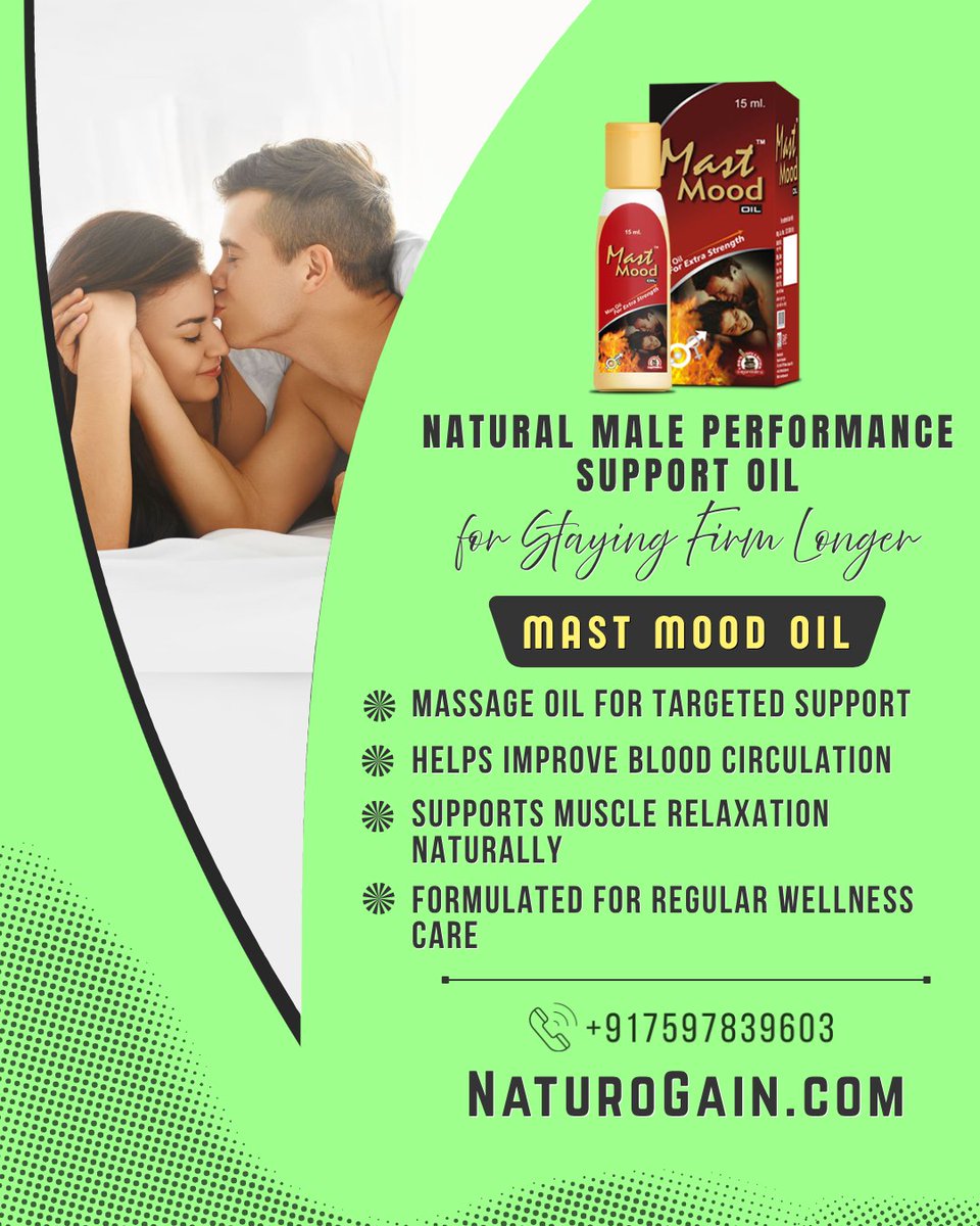 shaun__walker's tweet photo. Natural Male Performance Support Oil for Staying Firm Longer

Try It Naturally 🌿💪 https://t.co/zt0qJfNP35

Mast Mood Oil: A daily massage oil that supports healthy circulation, muscle comfort, and lasting confidence.

#mastmoodoil #performancesupport #mensvitality #naturalcare https://t.co/B4oXIxbl1B