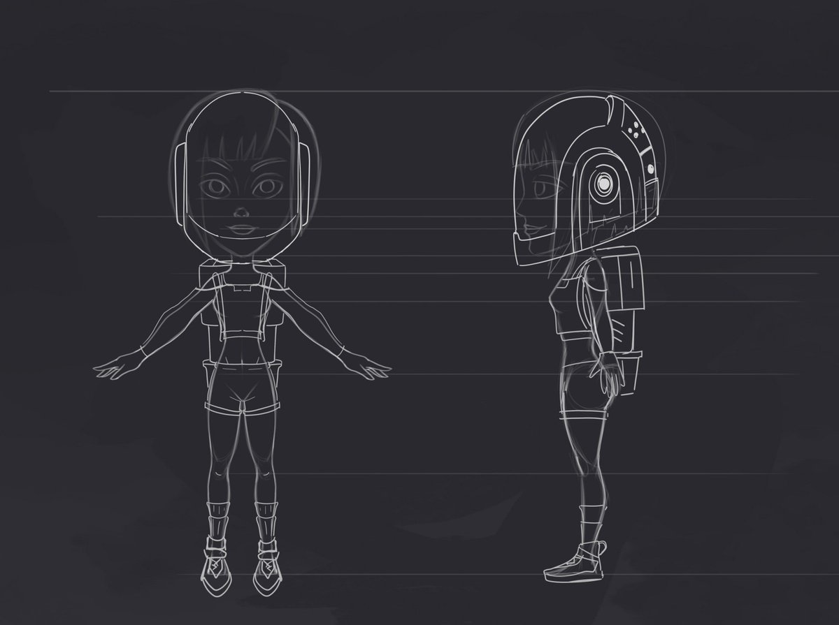 Hubbleon's tweet photo. How they came to life. NFTs coming later this year. https://t.co/ZaZg8Xpqta