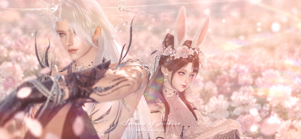 sakuya33696403's tweet photo. すずちゃまと🐰🎀⸝꙳

 #逆水寒 
 #SOJ https://t.co/VJrS8xGYJz