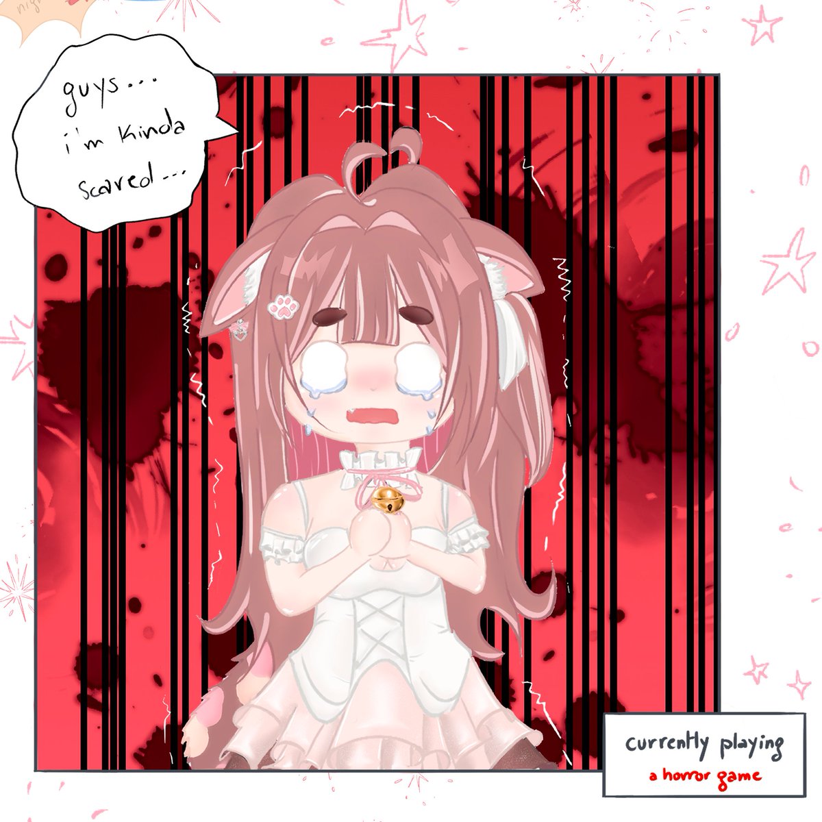 jistardust's tweet photo. my fav parts of drawing the 5th anniversary art :3 #tofuillust https://t.co/G59xCGjjnZ