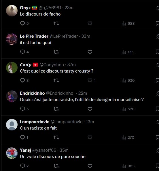LBleuBlancRouge's tweet photo. Toujours les mêmes qui crachent leur haine et leur venin. 

Ils me dégoûtent. https://t.co/T6ORqBVD58