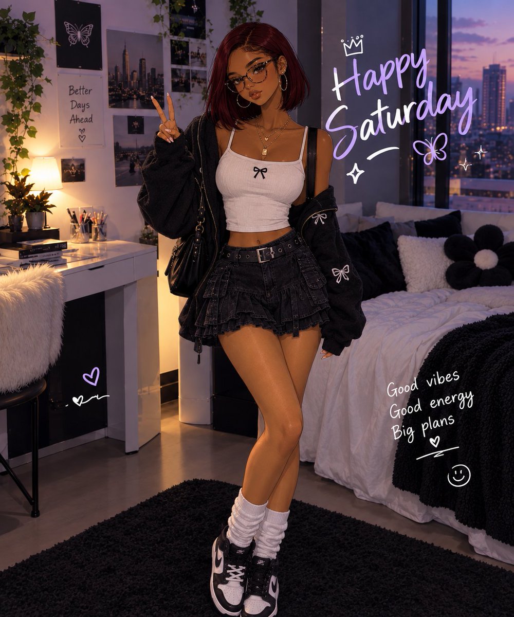 Anny_Onchain's tweet photo. Happy Saturday CT 💜✨

Wishing you a day full of good vibes, good energy, and plenty of wins 🦋🌸

Enjoy your weekend, besties! 🫶🏽💫 https://t.co/gjOXTQJIEf