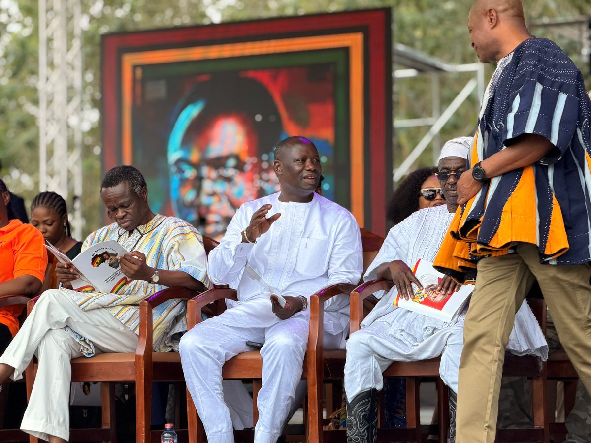 tv3_ghana's tweet photo. 📸 Photos from the ongoing NkrumahFest 2026 at Nkroful, the birthplace of Ghana’s first President and Pan-Africanist pioneer, Osagyefo Dr. Kwame Nkrumah.

#TV3GH https://t.co/rQEXAEriHX