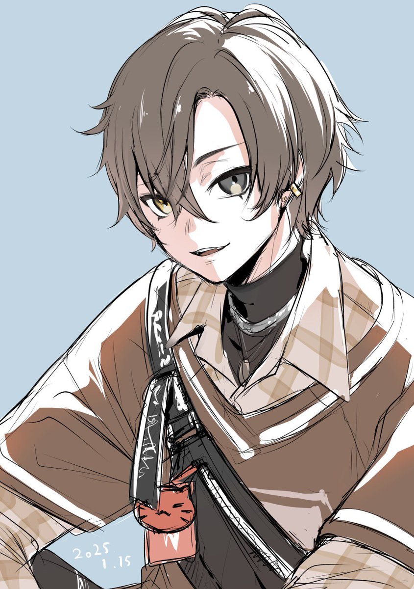 Syake2019's tweet photo. 去年の絵を修正して再掲
#AlbanKnoxArt https://t.co/mmNqKbpC81