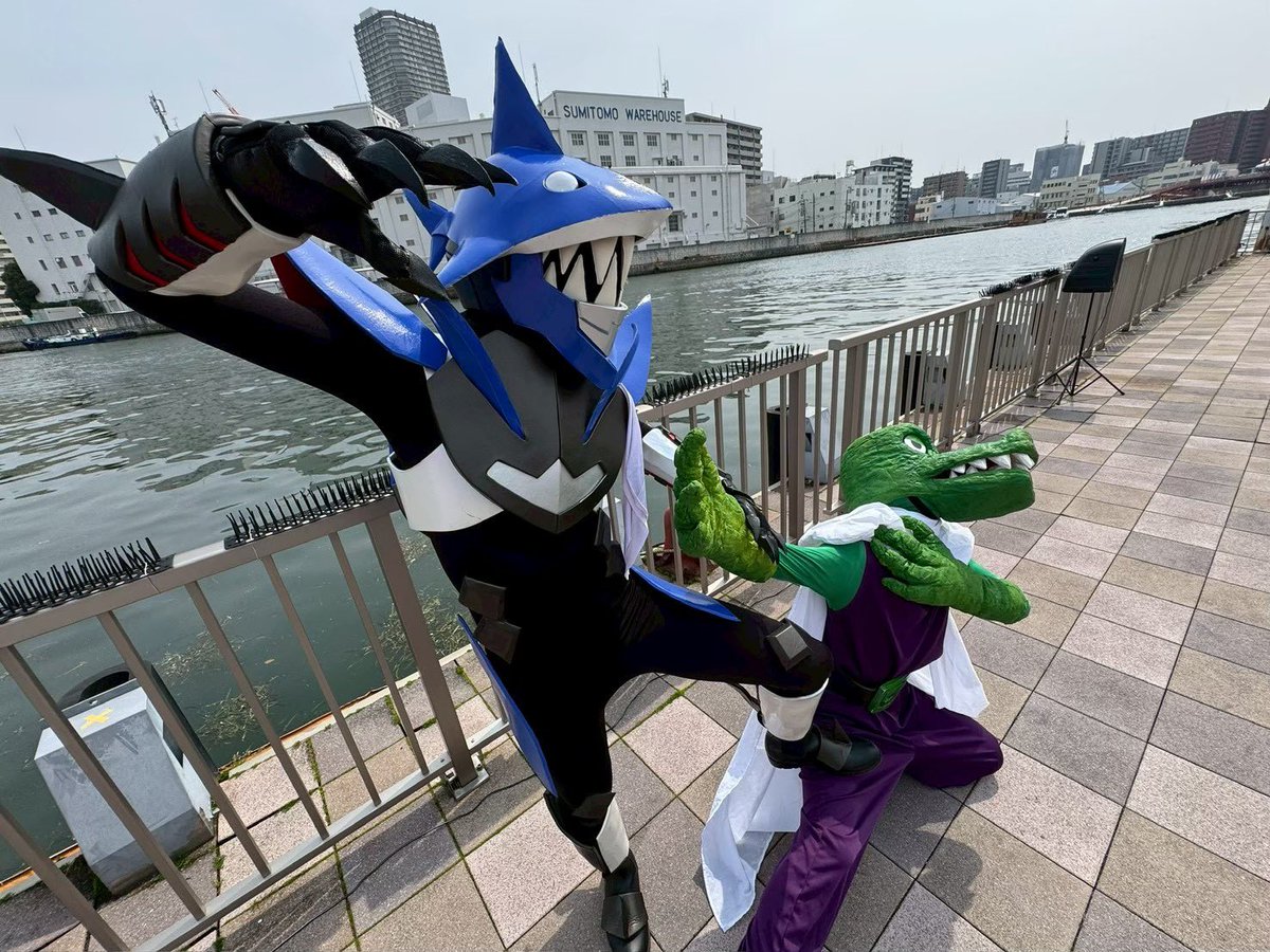 AZUMAKYOOTO's tweet photo. 【近日、情報解禁🦈】
さめマン、新たな戦い──！？
#さめマン https://t.co/GpJx4bapmd