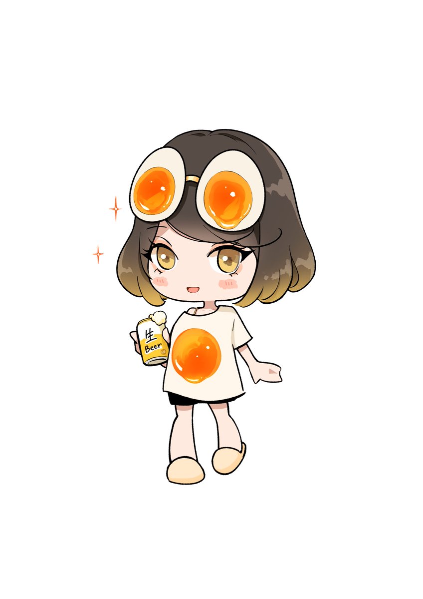 ksk_illust's tweet photo. 味玉ガールmini https://t.co/G2SO6HiWa1