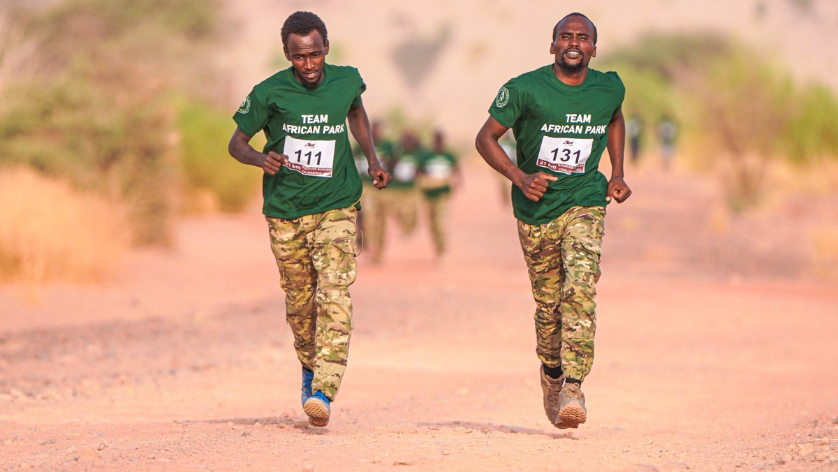 EnnediTchad's tweet photo. 📸 Retour en images : Wildlife Rangers Challenge 2026

La RNCE au rendez-vous du semi-marathon de 21 km, aux côtés des rangers africains ! 🏃🏾‍♂️
Un défi sportif placé sous le signe de la solidarité, de l’engagement et de la conservation. 
📸Orozi Hangata https://t.co/kqXdWycdgw