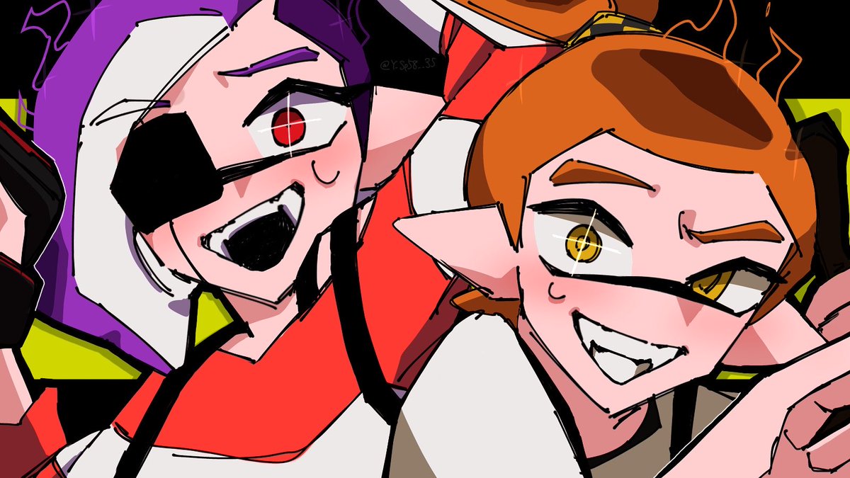 Y_Sp58__35's tweet photo. ✨✨💜ギラギラ🧡✨✨
　　　✨💜イカフロー🧡✨ https://t.co/pB1lMXTRnG