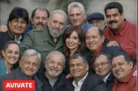 lurowi's tweet photo. @Elias_Cabeza Ellos han sido populistas, socialistas y comunistas saqueadores y destructores de países para crear narco-estados corruptos, criminales  y brindadores de miseria y muerte para sus Pueblos... https://t.co/81q445sXvc