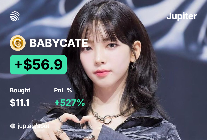 mikaonsui's tweet photo. makasih $BABYCATE https://t.co/x9MG7Wp7tc