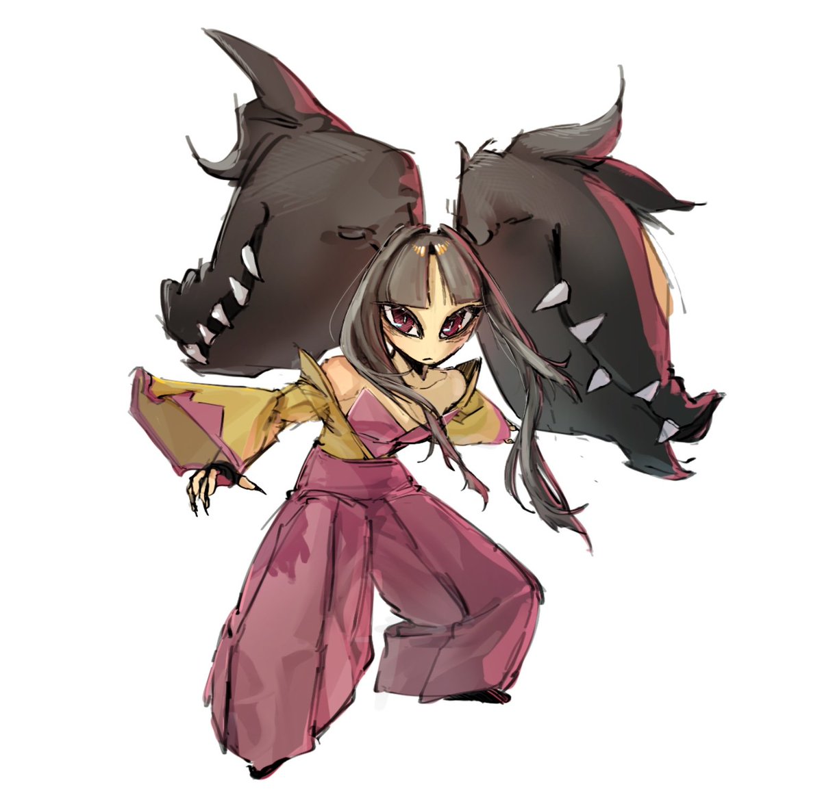 yeonkatsu's tweet photo. Mega Mawile https://t.co/4aJ8kYjFuw