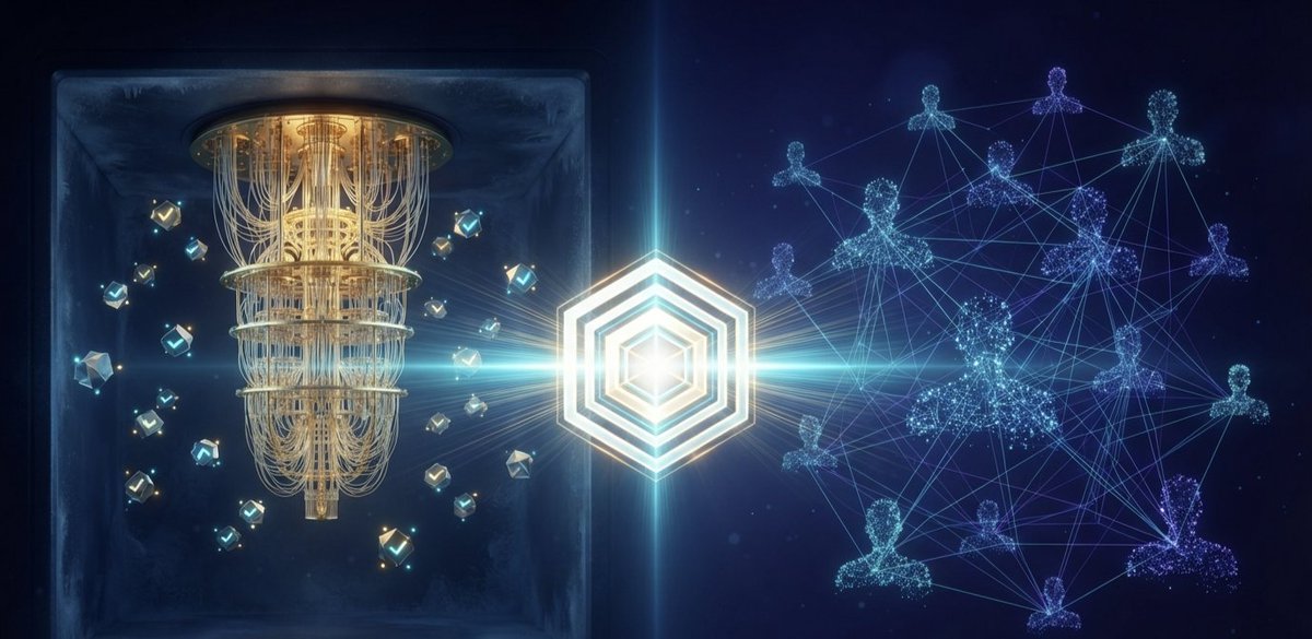 atiqur2904's tweet photo. Good Afternoon friends..

The next phase of Web3 will not be about who claims the most,

it will be about who can prove it

That is what caught my attention with @quipnetwork and @NucleusCodes lately

@quipnetwork is bringing quantum computing onchain

🔹 quantum operators share idle capacity
🔹 classical nodes verify the solutions
🔹 anyone can use it without owning the hardware

Post quantum wallets are already live on EVM and Solana, with Bitcoin in development

And Quantum Echoes just showed the idea in practice, art seeded by verifiable randomness from real quantum hardware

@NucleusCodes is doing something similar for people

Network Rankings built on verified onchain activity and social footprint across areas like AI, DeFi and NFTs

Not who is the loudest
but who has actually done the work

Different layers, same direction

Quip proves the compute
Nucleus proves the contributor

Trust that can be verified travels further than trust that is claimed

If you are in Seoul for KBW, Quip's Entangled evening is worth a look

That is the direction I'm watching from @quipnetwork  @NucleusCodes and also @RiverdotInc @River4fun $RIVER