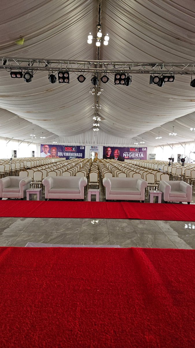 EmirSirdam's tweet photo. The Stage Is Set 🔥🔥🔥

Nigeria’s Next President HE Peter Obi, and His Vice HE Rabiu Kwankwaso will be live today in Kaduna for a Townhall different from Bulaba.😄

Let see if Kaduna can match Port Harcourt’s Energy ✌🏾✌🏾 https://t.co/brHy71K0an