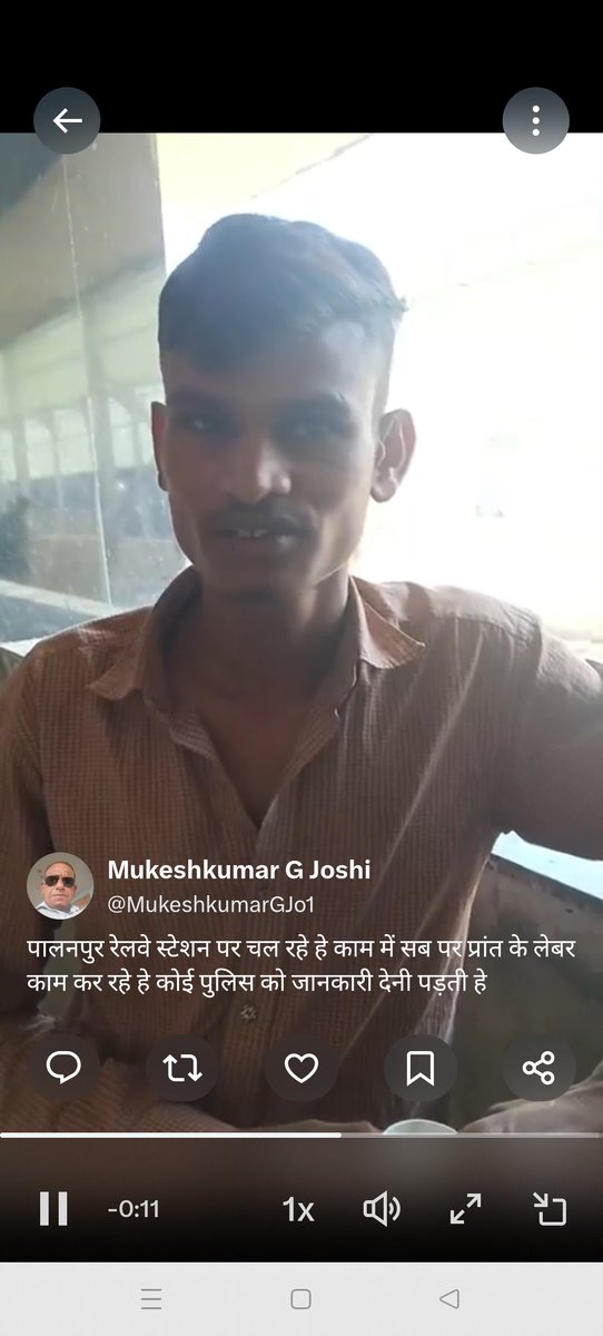MukeshkumarGJo1's tweet photo. पालनपुर रेलवे स्टेशन पर प्रजा के पैसे का धुआं पहलेदिवाल का काम किया था तो फिर भी वापिस क्यों? https://t.co/Hhii0AuBNf