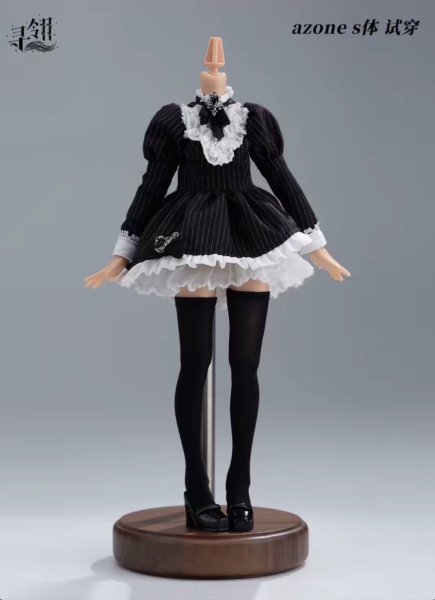 hoshiyume_bjd's tweet photo. 🌟新着商品のお知らせ🌟
ドール衣装セット「暗夜礼」のご紹介です。

🏰セット内容
メインドレス、パニエ、ヘッドドレス、靴下

🩸サイズと価格
•オビツ22/24サイズ
¥：3,000円（税込） https://t.co/GHh5R69M9M