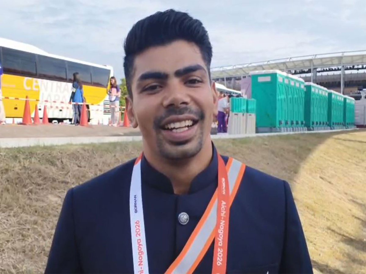 ani_digital's tweet photo. "Been awake, but I still have so much energy because of this...": Kabaddi star Pawan on being named as flag-bearer for India at Asian Games 2026 opening ceremony
Read @ANI Story |
https://t.co/nqFgNHkhfP
#PawanSehrawat #AsianGames #flagbearer https://t.co/owEnwuaRFP