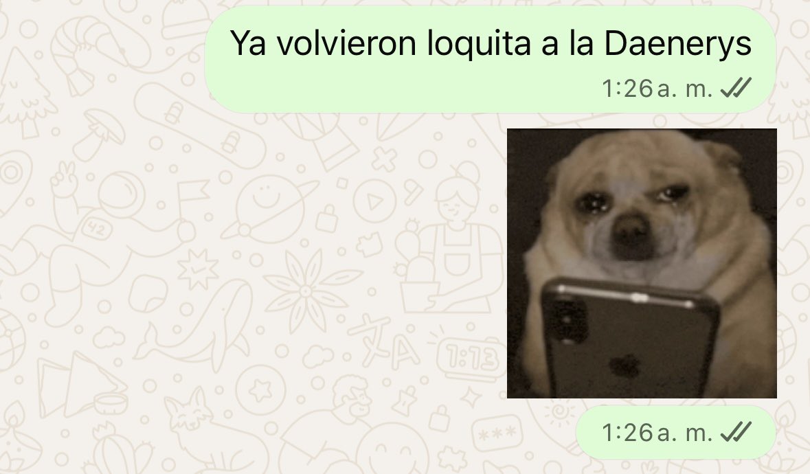 Edith_CRA's tweet photo. Yo sí la entiendo, ella quiso ser buena y la gente no cooperó, Dracarys para todos alv 🥲 https://t.co/LGGmF217rv