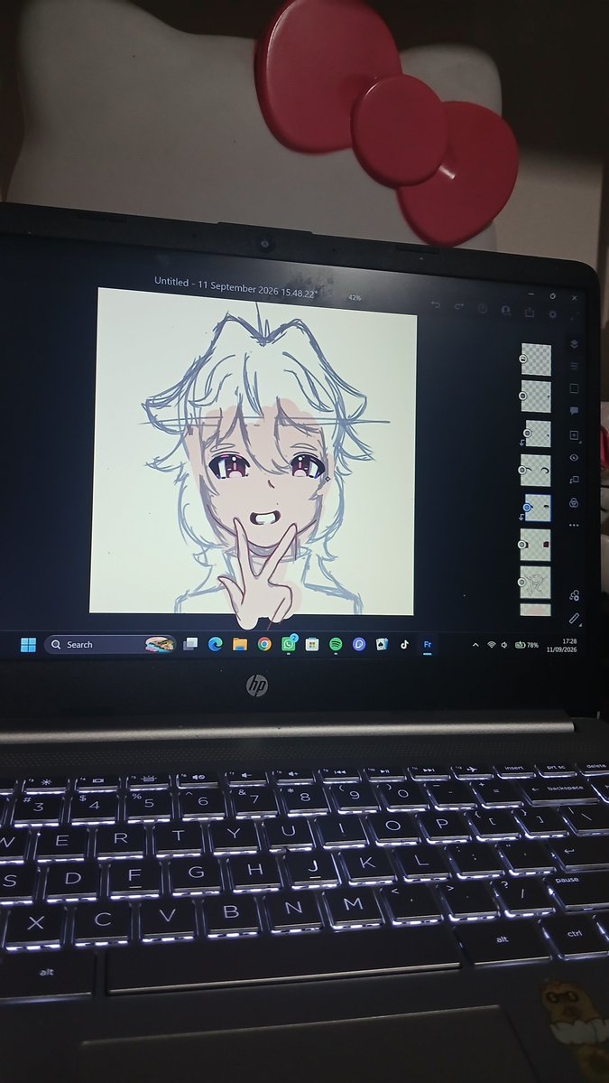 lynnn_human's tweet photo. Sketch for the pfp https://t.co/kF2OxLpYiE