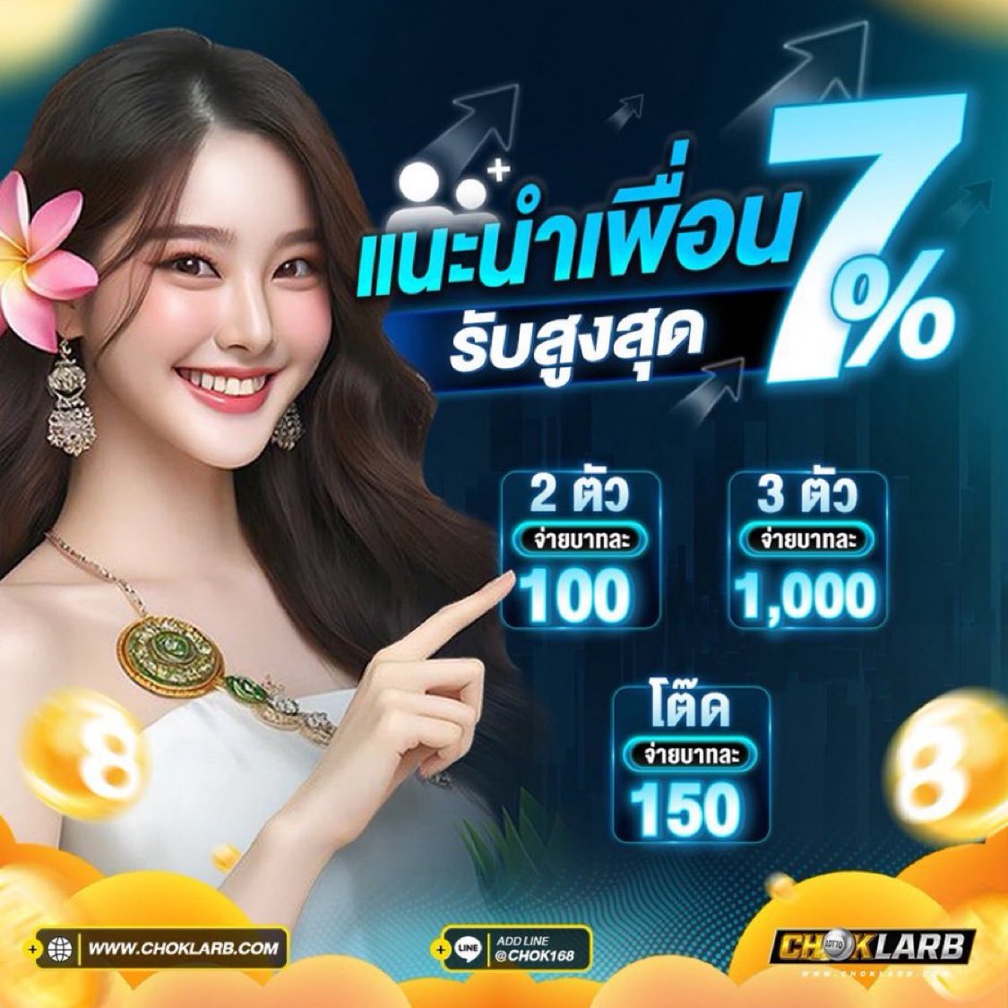 Look_namV1's tweet photo. #โชคลาภ เว็บตรงหวยลาว🇱🇦🔥

2️⃣ ตัวบาทละ 1️⃣0️⃣0️⃣
3️⃣ ตัวบาทละ 1️⃣0️⃣0️⃣0️⃣
4️⃣ ตัวบาทละ 1️⃣0️⃣0️⃣0️⃣0️⃣

สล็อต หวย บาคาร่า แทงบอล💯
แนะนำเพื่อนรับ 7%✅
คลิก https://t.co/OQ7JhyiE2Z https://t.co/WuAG8qTvac