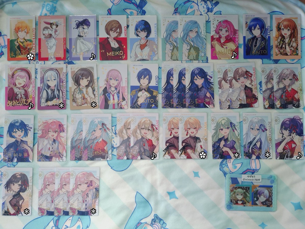 mimochi4648's tweet photo. 【交換】プロセカ エピカ 箔押し

譲→画像1〜5枚目
求→画像6枚目

郵送orタイミングが合えば感謝祭お手渡しでのお取引希望です。
条件も画像6枚目と一部画像内に記載しております。 https://t.co/jRsBkBEOCn