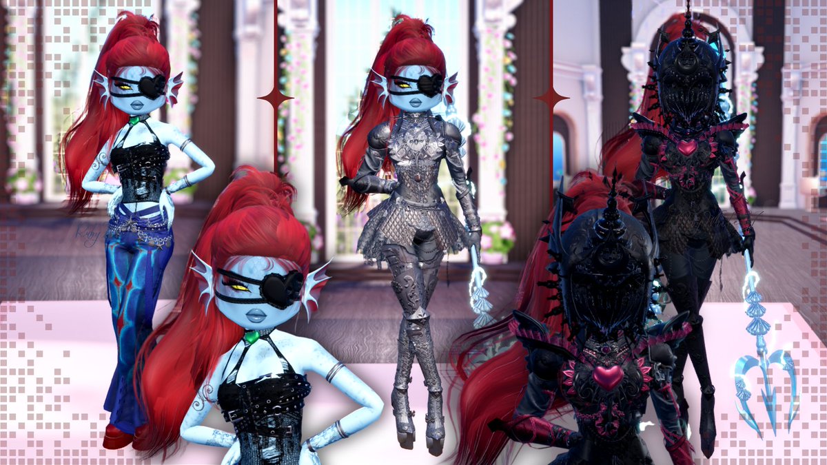 RubyWhite87's tweet photo. First post, so feeling kinda nervous sharing my love for DTI.

Since the Trident update came out, I’ve been wanting to make Undyne... and I finally did! I hope you like her! And let me know—who’s your favorite character from the game? ⸜(｡˃ ᵕ ˂ )⸝💚 https://t.co/x8Do7uY2B4