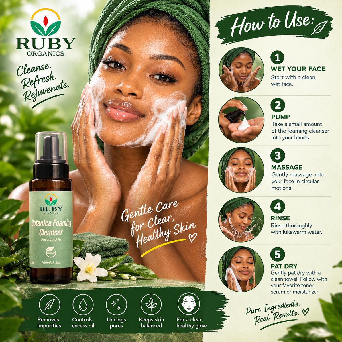 limited_ruby's tweet photo. Because cleansing is the foundation of beautiful skin. Give your skin the fresh start it deserves.

Order Now
Price: KSh 1,950
📞 0719 836 151 

#RubyOrganics #BotanicaFoamingCleanser #SkincareRoutine #CleanSkin #HealthySkin https://t.co/eZmg3euxgP