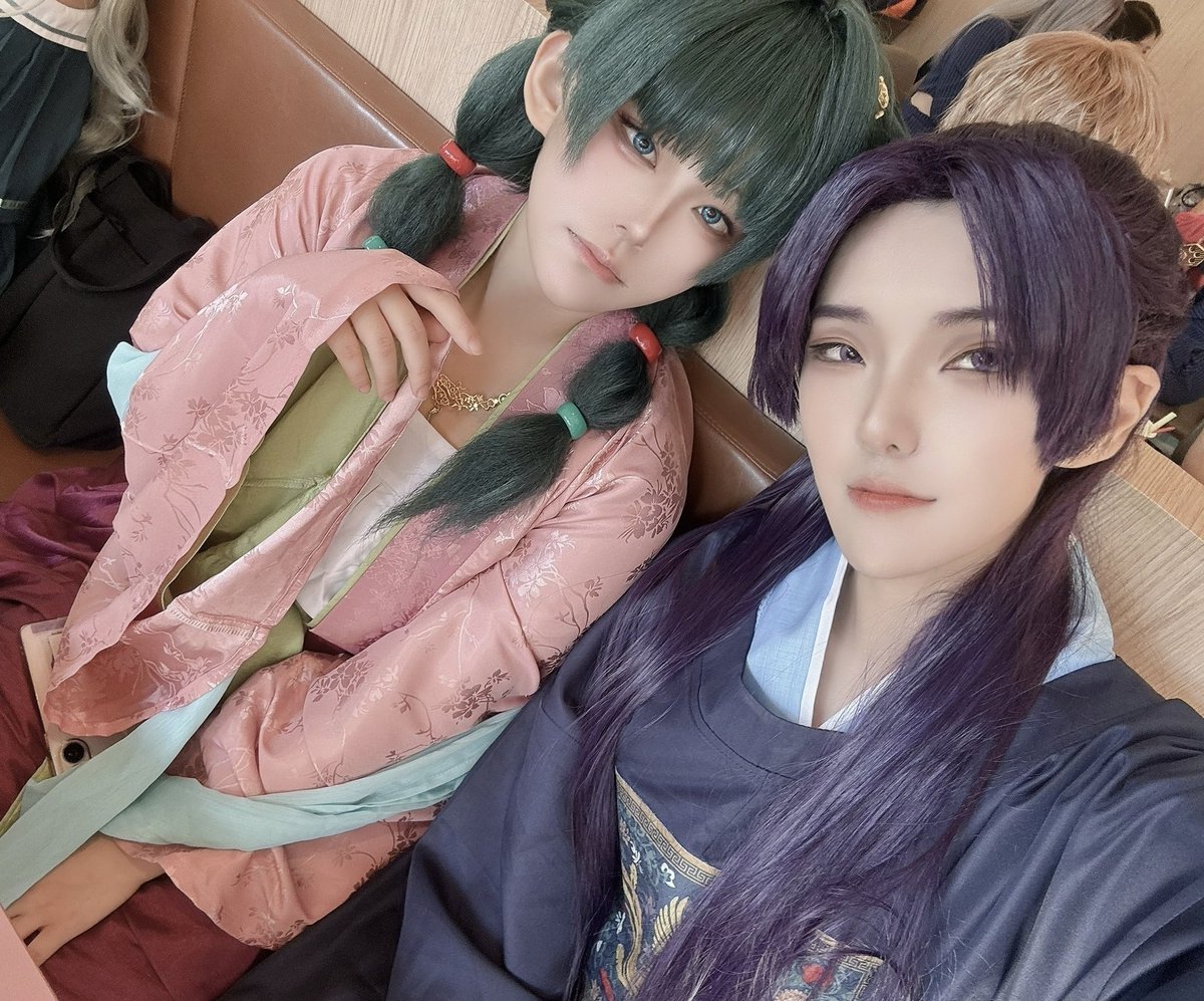 chye890's tweet photo. 오늘은 독&amp;일과 잠시 안녕합시다💚💜

💚 @PE9AS1u0 
💜 @chye890 https://t.co/f7OL67Im7s