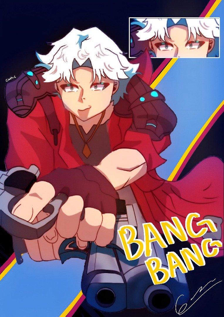 lynnn_human's tweet photo. Gambar dante dari dmc/ devil may cry
#devilmaycry #dante #drawing https://t.co/mnguA4EGQS