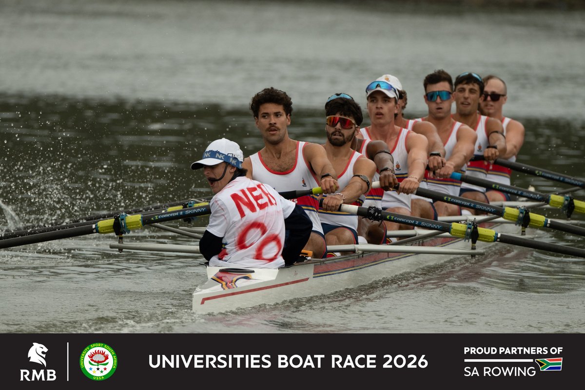 TuksSport's tweet photo. π§πππ πͺπ’π₯π. ππ₯ππ§. π₯ππ¬π§ππ .
Congratulations to #TuksRowing on a dominant performance at the 2026 RMB Universities Boat Race, securing the overall title! ππ΄π΅βͺοΈ
Four races. Four wins. One overall champion.
#TuksSport | #Elevate2Greatnessπ‘βοΈ https://t.co/mySPjokR8w