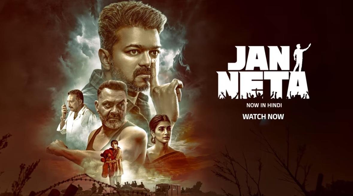 AwadhBalbole's tweet photo. Jan Neta brings Thalapathy Vijay’s unmatched screen presence to Hindi, and the mass moments are going to hit differently! 🔥 #VijayThalapathyOnZee5 https://t.co/Okwc33JhWa