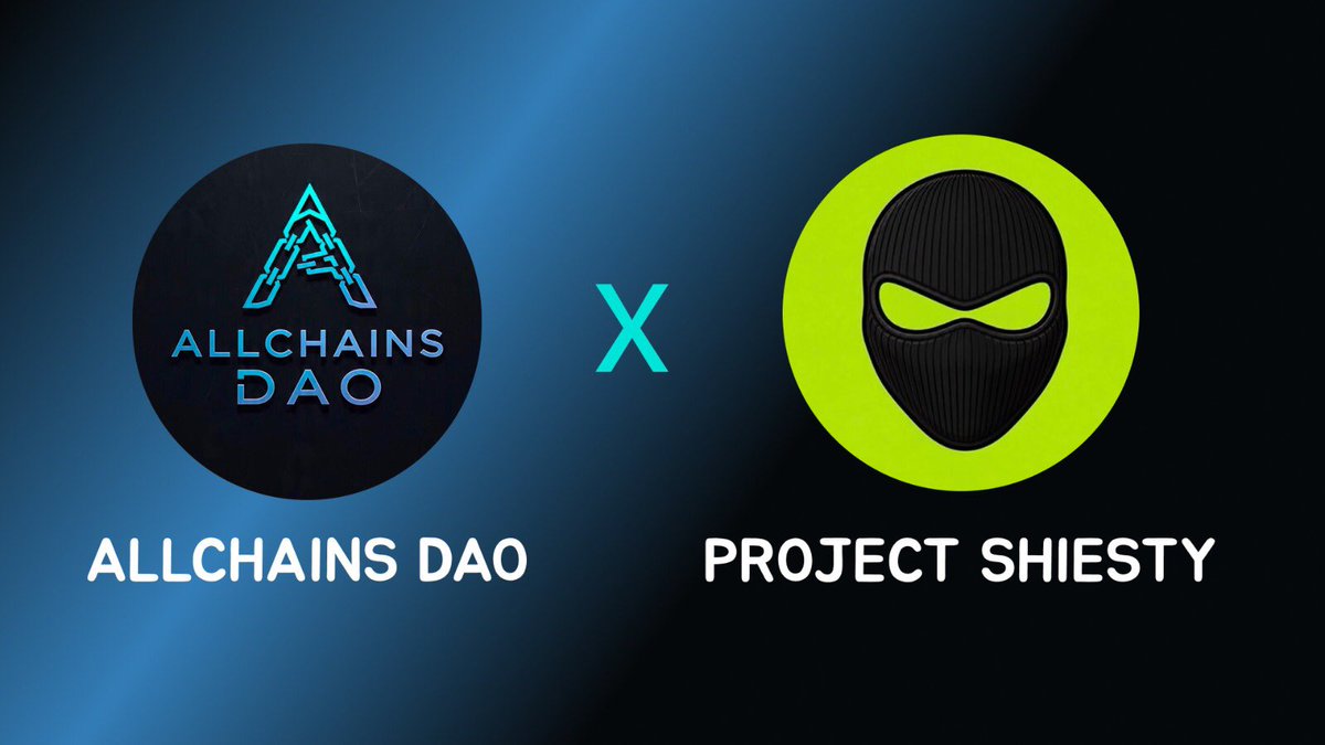 AllChainsDAO's tweet photo. NEW COLLAB SECURED 

AllChainsDAO is joining forces with @ProjectShiesty 🤝

We are securing real value for our community members as we continue to scale. https://t.co/90gagOs5uj