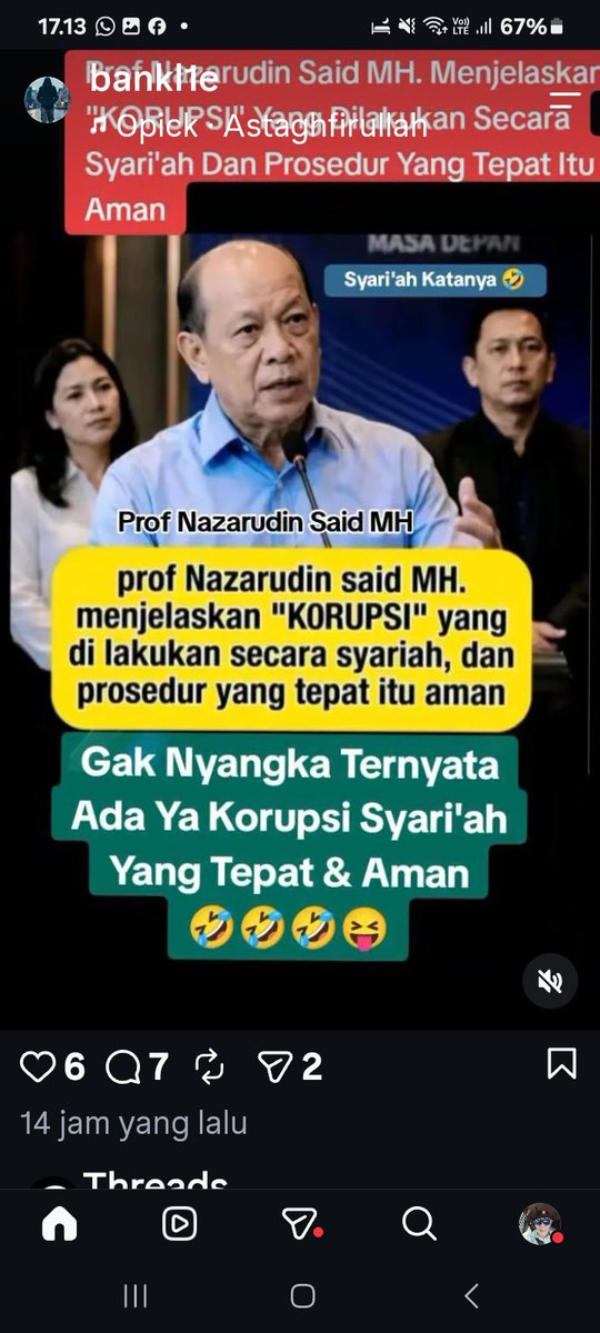 Muslim_AntiPKI9's tweet photo. Kata TITISAN DAJJAL INDONESIA 🇲🇨 https://t.co/dzIy0q107e