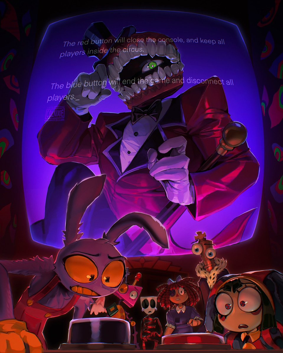 VideoArtGame's tweet photo. Illustration | The Amazing Digital Circus

Artist: @Colnixie2 https://t.co/jr7zHVUyWC
