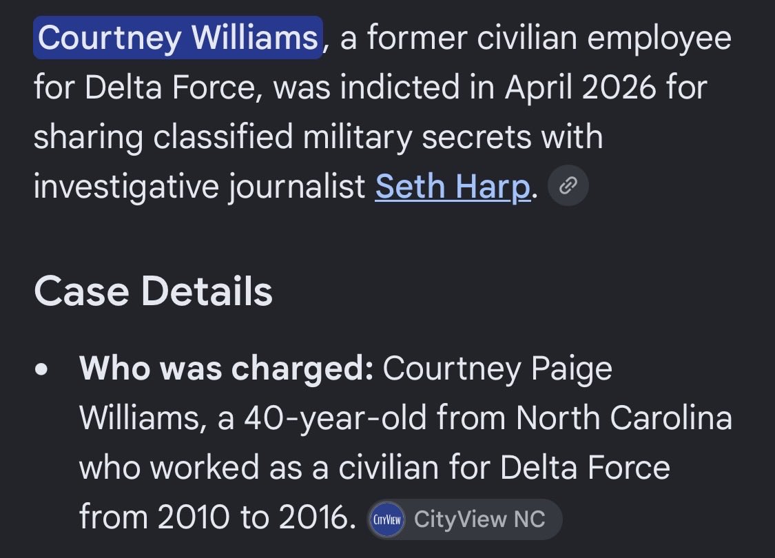 AmericanSexIcon's tweet photo. @GhostStoriesEnd Used to wonder when I’d encounter it with people’s names but Williams was indicted for saying she did exactly that for cover IDs for G squadron. Names, birthdays, etc. When I encounter it now I take it to mean I’m looking either the right or 100%wrong way, neither is paranoid https://t.co/msmTNXpxyX
