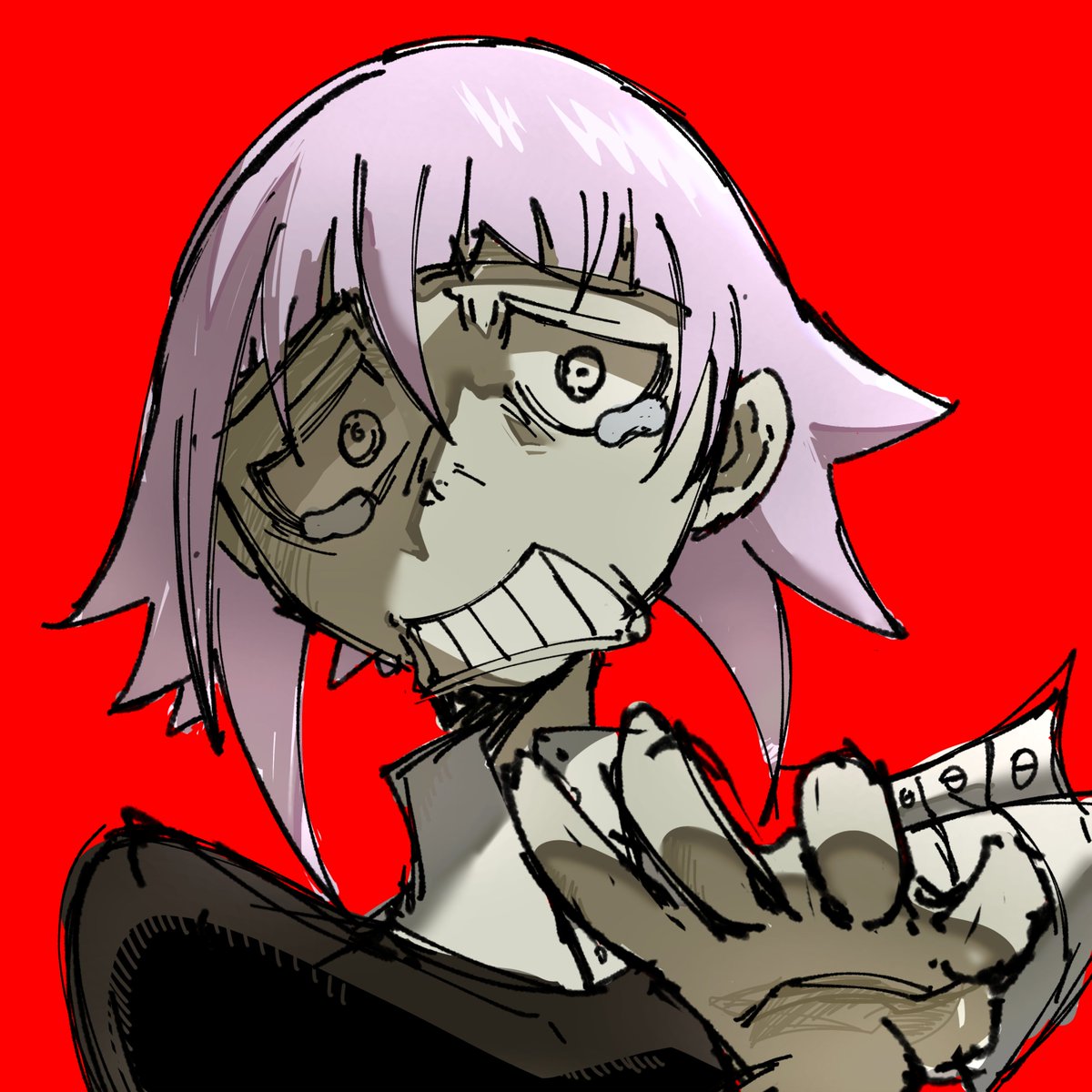 Sixmo07's tweet photo. Maka y crona 
#souleater #fanart https://t.co/J3oGNRsUuH
