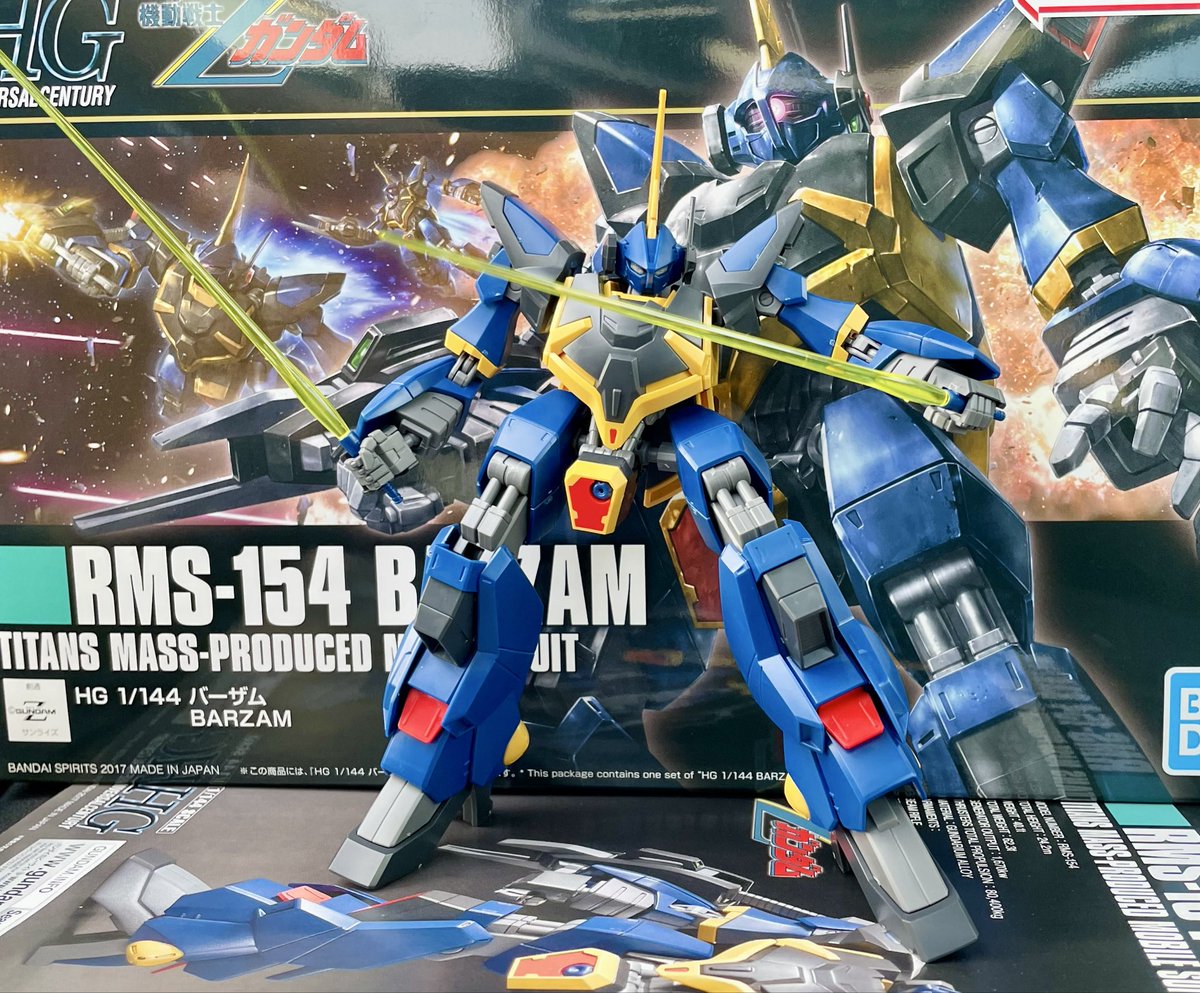 worldlemon's tweet photo. HGバーザムよき！！
#ガンプラ好きと繋がりたい https://t.co/qWgnYGrBW4