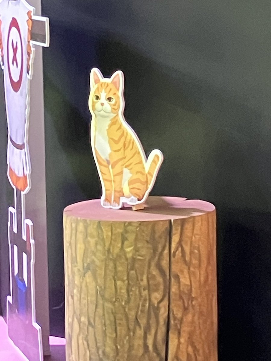 pokemas44's tweet photo. 【#マビノギモバイルTGS2026】
東京ゲームショウ2026にマビノギモバイルが出展中！🌿
🐈にゃーん🐈
#マビノギモバイル #マビモバ #TGS2026
@MabinogiM_JP https://t.co/DGeCEKkaOP